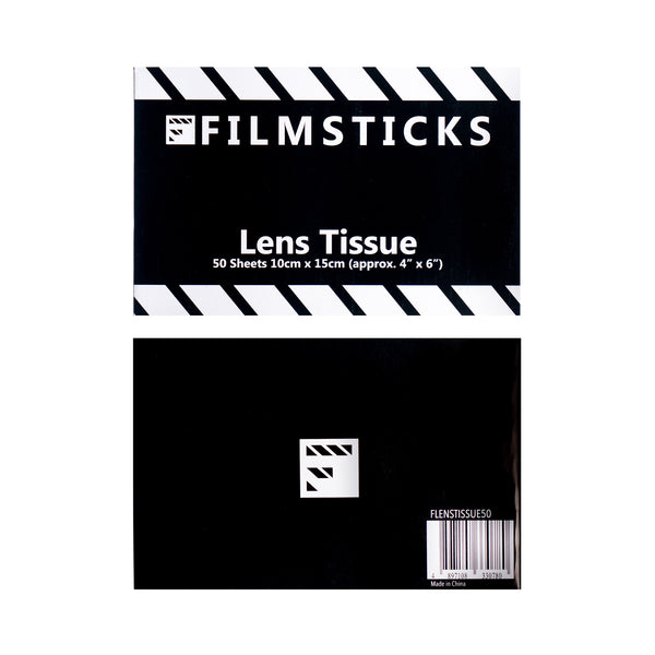 Lens Cleaning Tissue Booklet - 50 Sheets