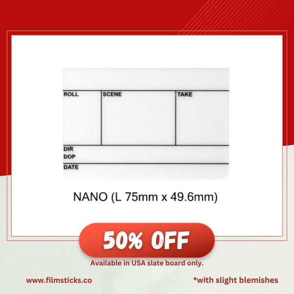 【Graded Unit】Acrylic Board USA Layout – NANO  2.95" x 1.95" (Slight Blemishes)