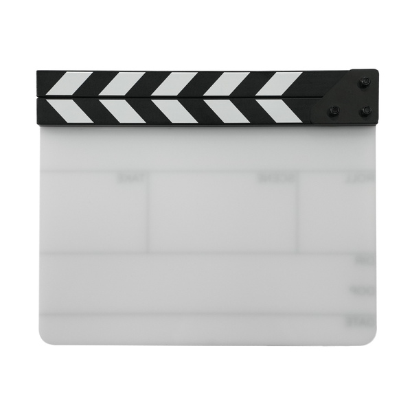 Action! by Filmsticks One-Piece USA Version Medium Clapperboard [280x220mm]