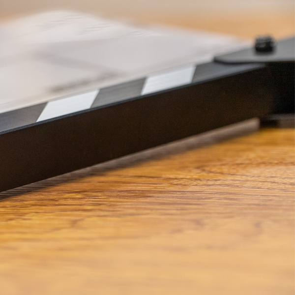 Action! by Filmsticks One-Piece USA Version Medium Clapperboard [280x220mm]