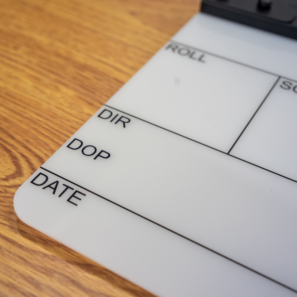 Action! by Filmsticks One-Piece USA Version Medium Clapperboard [280x220mm]