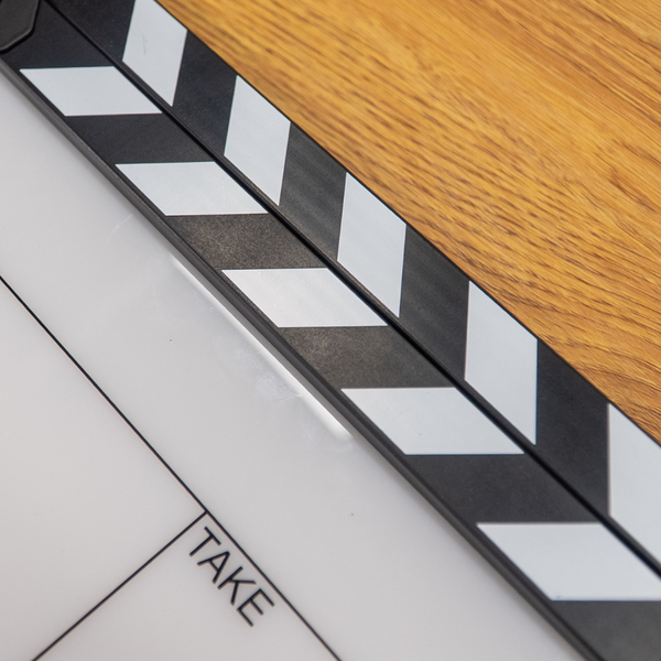 Action! by Filmsticks One-Piece USA Version Medium Clapperboard [280x220mm]