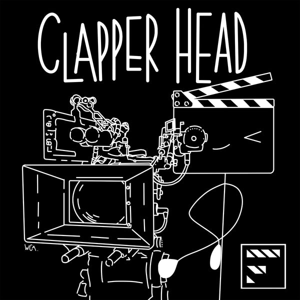 Filmsticks Clapper Head Tote Bag with Longer Carry Straps - Black