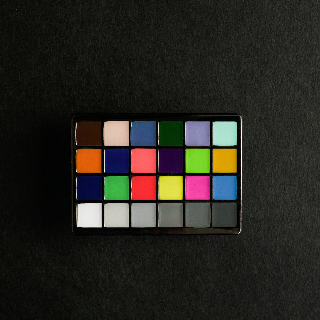 Color Pin One Color Chart Enamel Pin – Filmsticks