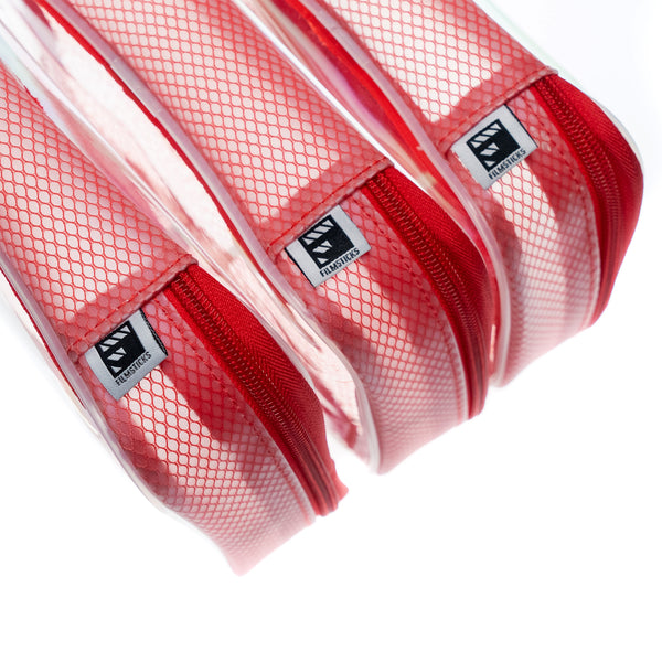 Filmsticks Single Thermoplastic Polyurethane(TPU) Transparent Case – Red