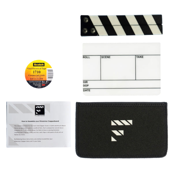 Filmsticks Clapperboards (USA) - Premium Quality Clapperboard Kits