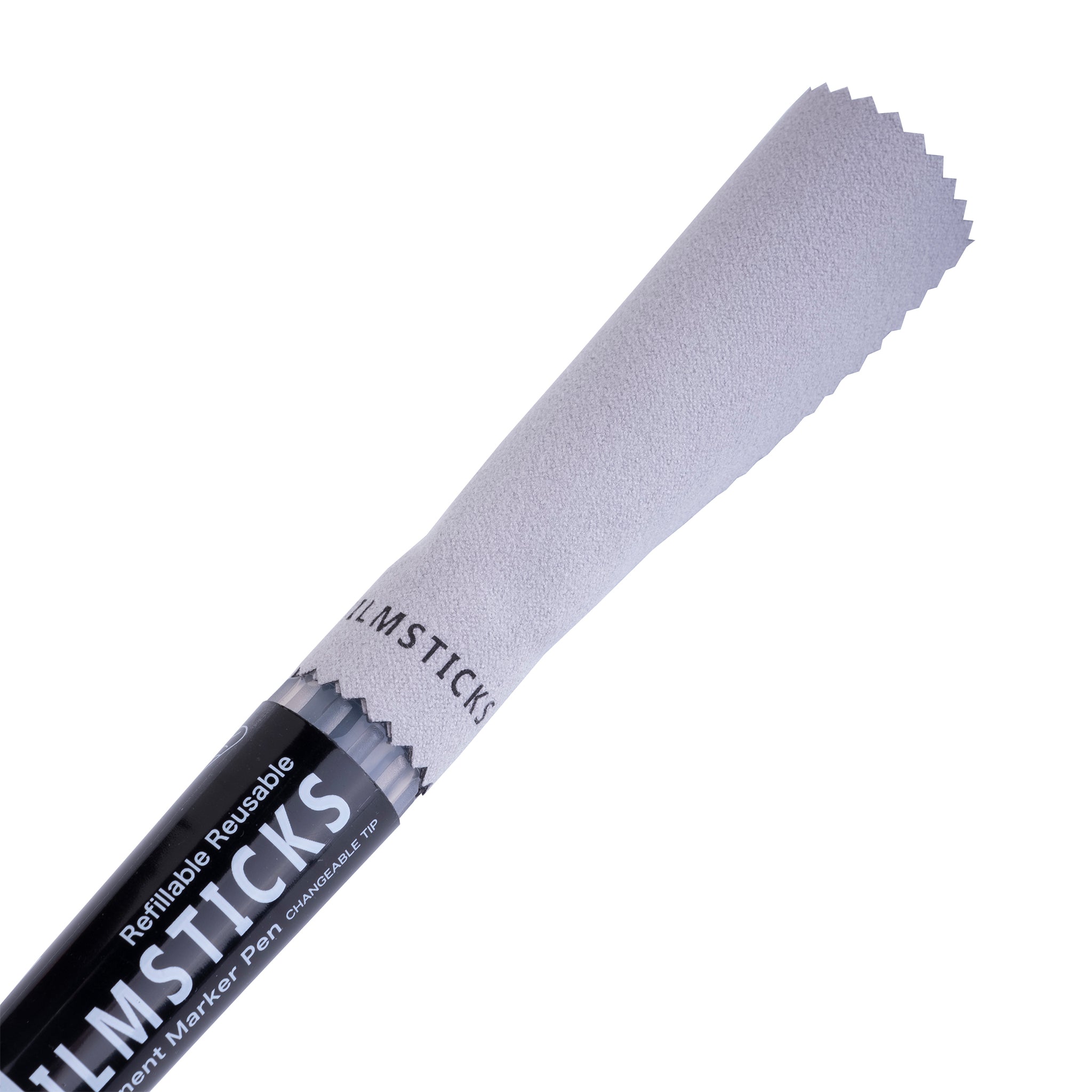 Filmsticks Microfibre Polyester and Polyamide Cloth Strips with Adhesive Tape for Marker Pen - Pack of 5