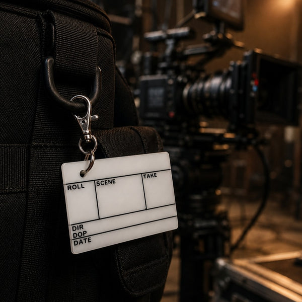 Filmsticks Nano Slate Keychain (Upcycled Graded Acrylic Board)