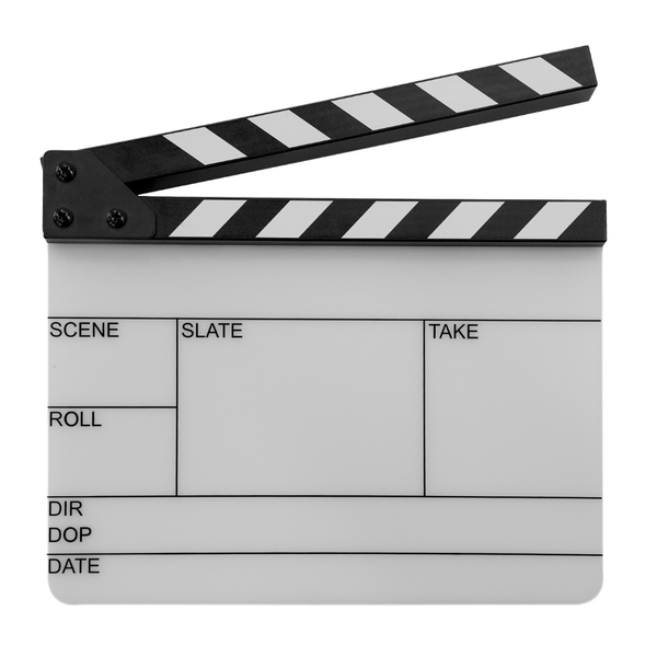 Action! by Filmsticks One-Piece EU Version Medium Clapperboard [280x220mm]