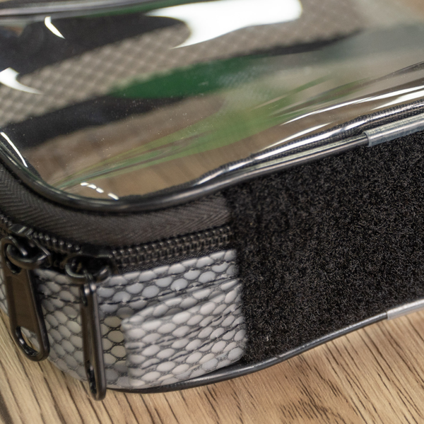 [UPGRADED] Filmsticks Set of Small, Medium and Large Transparent (TPU) Storage Cases – Black