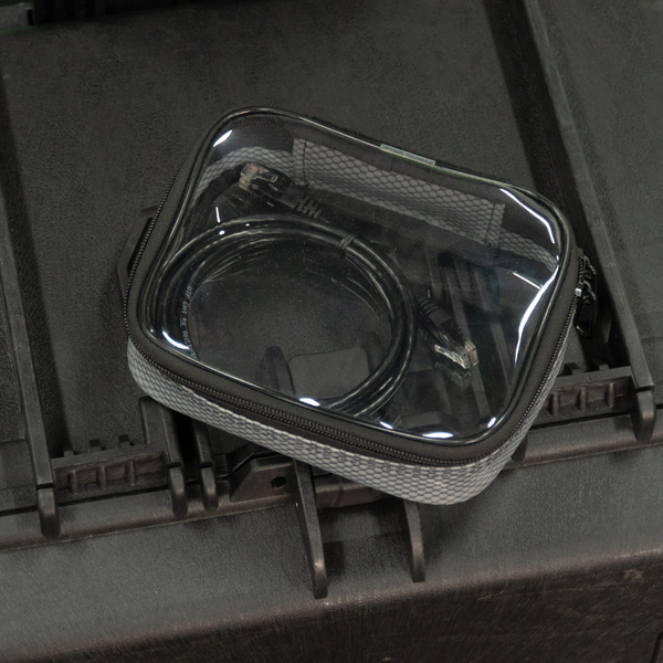 [UPGRADED] Filmsticks Set of Small, Medium and Large Transparent (TPU) Storage Cases – Black