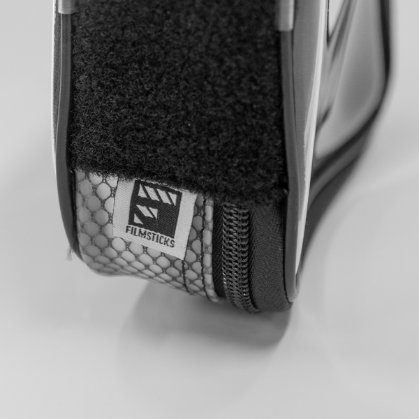 [UPGRADED] Filmsticks Single Transparent (TPU) Storage Case – Black