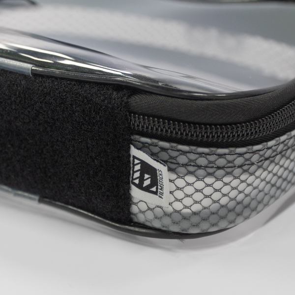 [UPGRADED] Filmsticks Single Transparent (TPU) Storage Case – Black